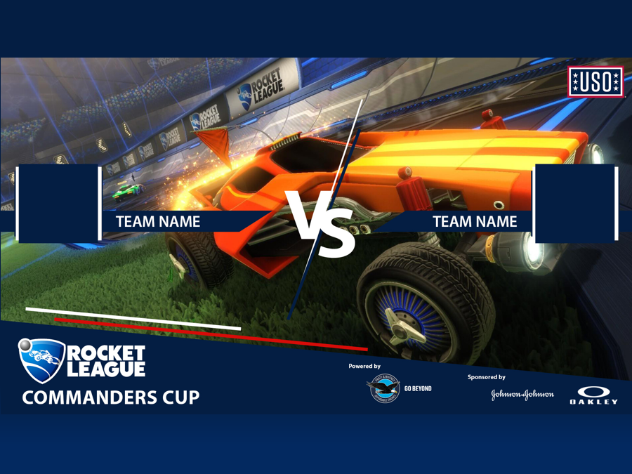 Commander's Cup Rocket League broadcast overlay